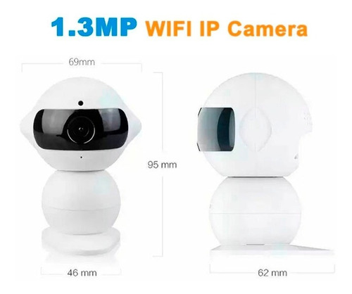 Cámara Ip Wifi Mini Audio Vision Norturna Inteligente