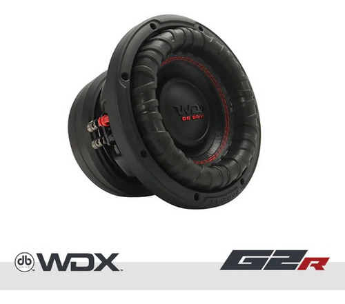 Subwoofer Db Drive Wdx8g2r.4 Doble Bobina 4-ohm 750watts Rms