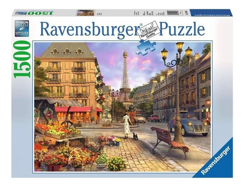 Ravensburger 1500 Pzs Paris Vintage 16309 Rdelhobby Mza