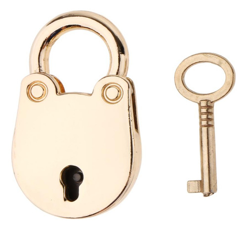 2 Candados Vintage Mini Candado De Seguridad Con Llave Para