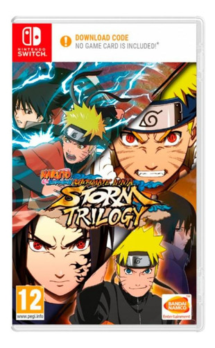 Juego Naruto Ninja Storm Trilogy Para Nintendo Switch Codigo