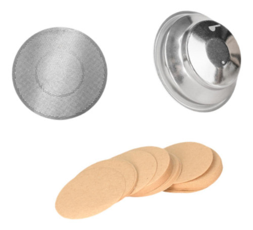 Filtro Reutilizable Para Cafetera Espresso Puck Conjunto A