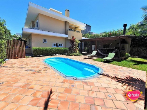 Imagem 1 de 30 de Casa Com 4 Dormitórios À Venda, 277 M² Por R$ 2.180.000,00 - Campeche - Florianópolis/sc - Sc - Ca0083_feelin