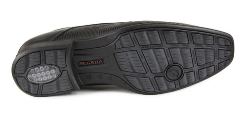 Imagem 7 de 8 de Sapato Masculino Pegada 122864-01 Cadarço Couro