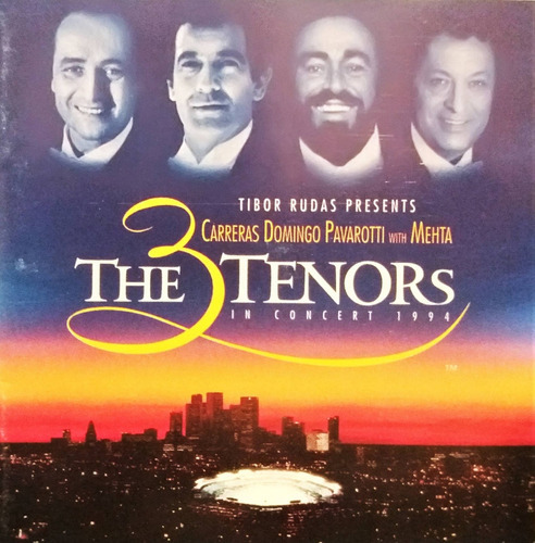 The 3 Tennors Carreras Domingo Pavarotti Cd 