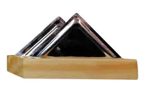 Comprar Servilletero Acero Base Madera Bar Gastronomico Acero
