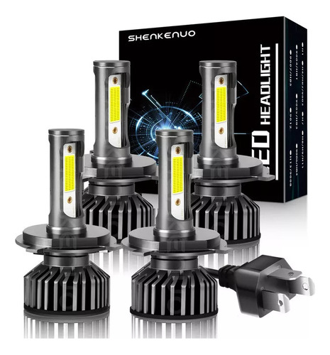 40000lm,- Kit De Focos Led H4 Para Chevrolet Spark 2017 2018