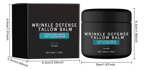 S Wrinkle Tallow Balm Crema Facial De Sebo Para Hombre Tallo
