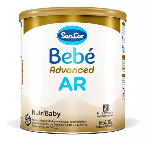 Sancor Bebé 1 Advanced Leche Infantil Líquida Brick 500 ml Pack x 12  Unidades