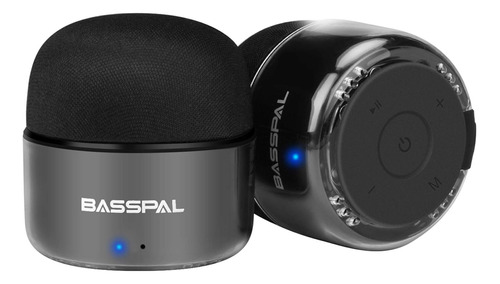 Parlantes Basspal, Bluetooth/negro/resistente Al Agua