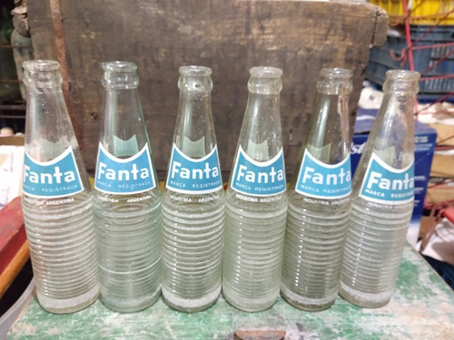 Antiguas Botellas De Fanta 500 Cc (Usado)
