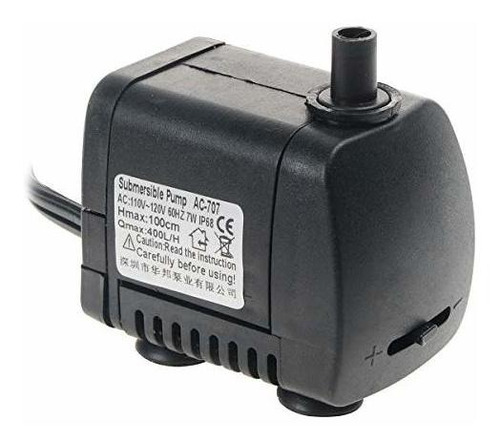Bomba Agua Sumergible Saim 105gph Para Acuario, Estanque,