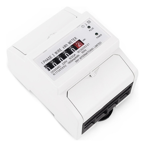 Contador De Energía De Dos Cables Analógico Kwh 5-100a