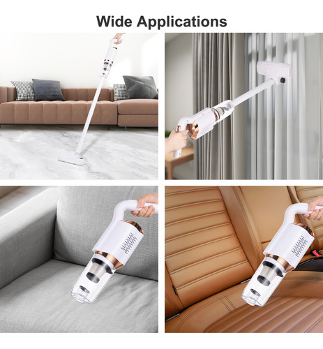 Aspiradora Portátil Inalámbrica Aspiradora De Mano De 120 W
