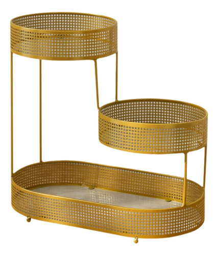 Cesta De Frutas De 3 Capas, Frutero, Cesta De Alambre De L