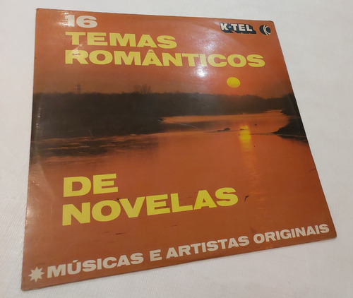 Lp Vinil 16 Temas Romanticos De Novelas