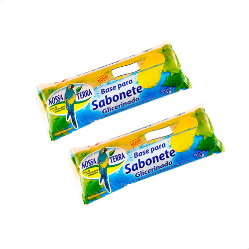 45 Base Glicerinada Branca Para Sabonete Nossa Terra Premium