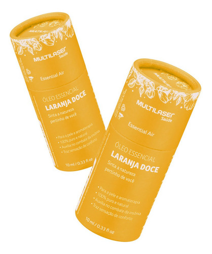 Óleo Essencial De Laranja Doce Multilaser Saúde - Hc408