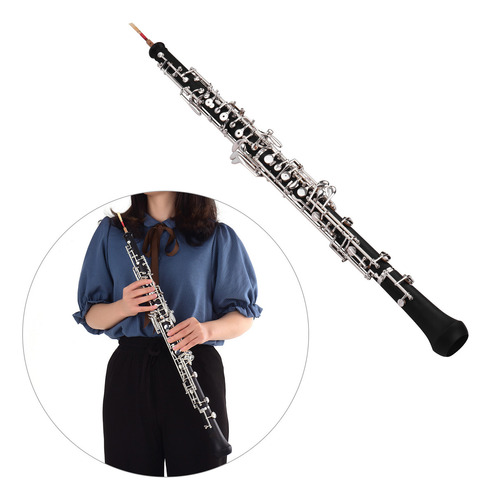 Oboe Profesional Con Llave En C, Estilo Semiautomático