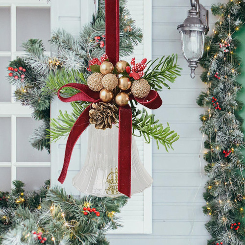 Adornos De Campanas Para Árboles De Navidad Adornos De Campa