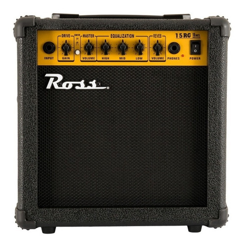 Amplificador Guitarra 15 W Ross G-15r Efecto Reverb Cuo