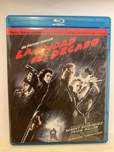 Blu-ray Sin City La Ciudad Del Pecado