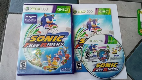 Sonic Free Riders XBOX 360 (seminovo) - Savassi Games