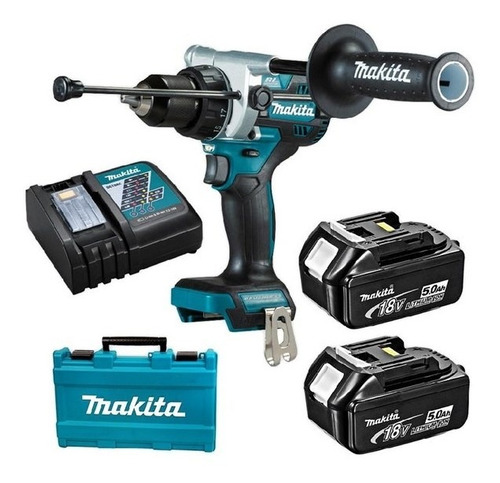 Taladro Percutor 18 Volts Brushless 125 Nm Makita Dhp486rte