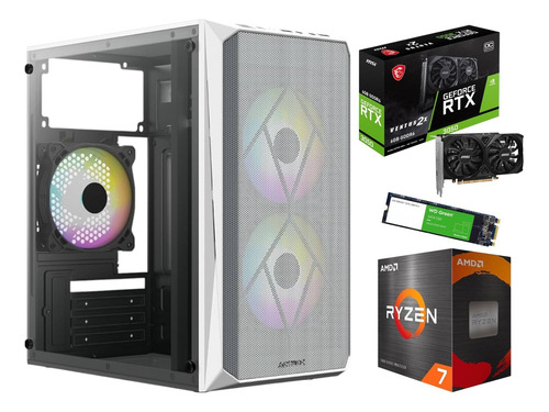 Pc Gamer Doom Ryzen 7 5700g 1 Tb M.2 Ssd 32gb Ddr4 Rtx 3050