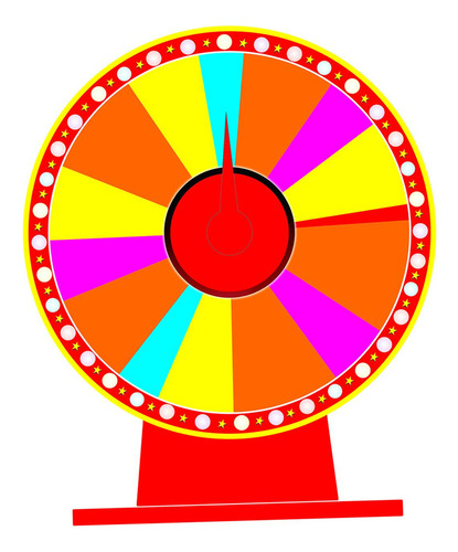 Rueda Giratoria Para Ruleta Con De Mesa, Con Soporte, Fácill
