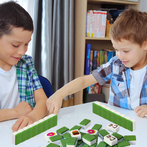 Juego De Mahjong Juego De Mahjong Pequeño Juego De Mahjong D