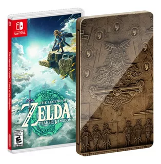 The Legend Of Zelda Tears Of The Kingdom + Steelbook Switch