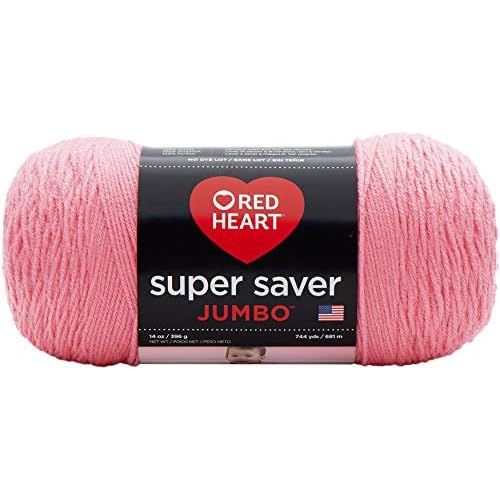 073650016004 Super Saver Jumbo Yarn, Perfect Pink