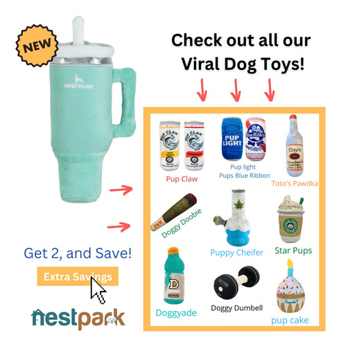 Juguete Para Perros Nestpark, Divertido Juguete De Peluche P