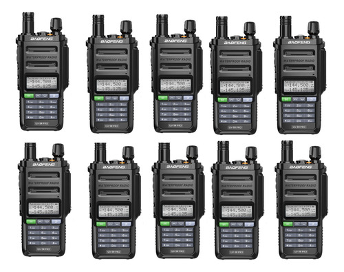 X10 Radio Baofeng Uv9r Uv-9r Pro V2 Uhf Vhf Resistente Agua