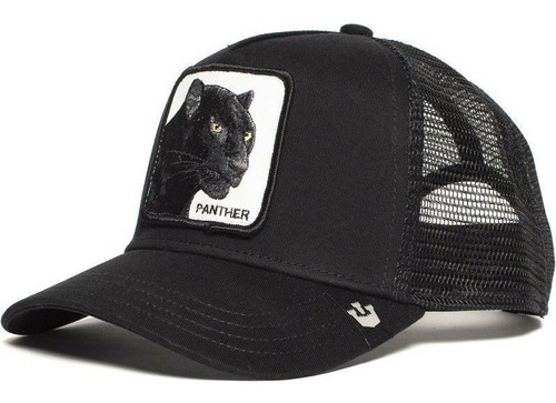 Gorra De Malla Con Protección Solar Y Bordado De Animal