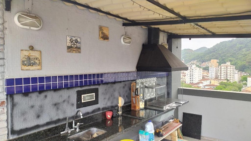 Cobertura Com 3 Dormitórios À Venda, 138 M² Por R$ 900.000,00 - Vila Belmiro - Santos/sp - Co0129