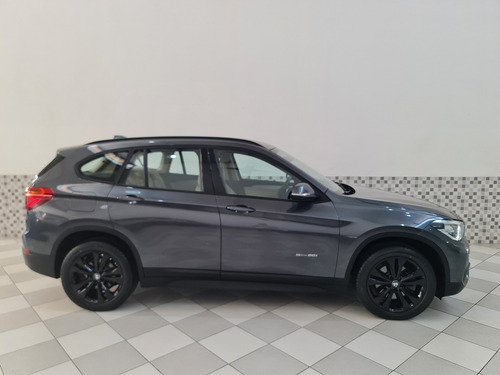 Imagem 3 de 15 de Bmw X1 2.0 Turbo Active Flex 2018 Cinza Interior Caramelo