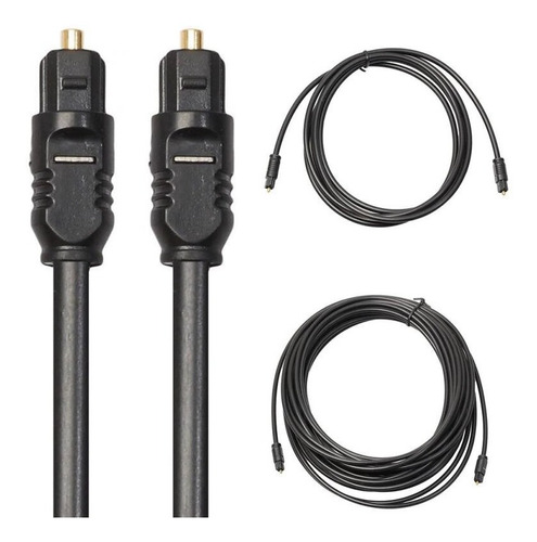 Imagen 4 de 7 de Cable Toslink Fibra Optica 1.8 Metros Audio Digital