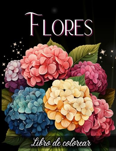 Flores Libro De Colorear: Más De 50 Hermosos Dibujos De Cono