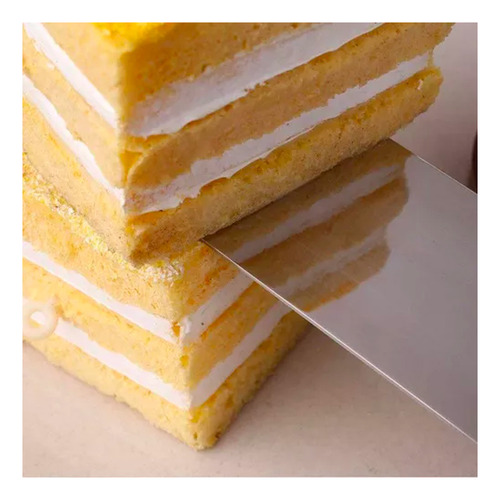 Espatula Larga De Reposteria Acero Inoxidable Cocina 6 Pzs