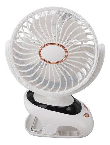 Ventilador De Escritorio Pequeño Con Usb, 5 Velocidades, Min
