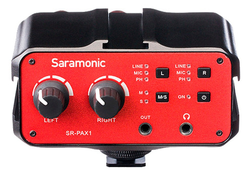 Mezclador De Audio Para Cámara Saramonic Sr-pax1