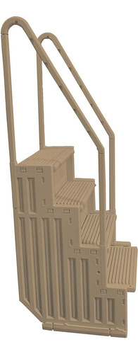 Confer Step-1vm - Escalera De Escalera Con Pasamanos (4 Pelo