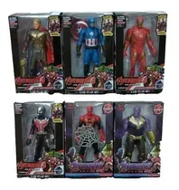 Comprar Muñecos Avengers Juguete 16cm Con Luz  Marvel Vengadores