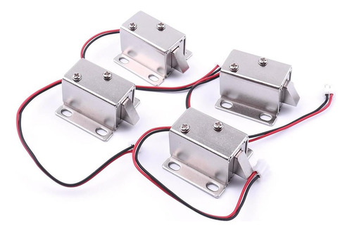 Bloqueo Solenoide Electromagnético Atoplee, 4 Piezas Mini Dc