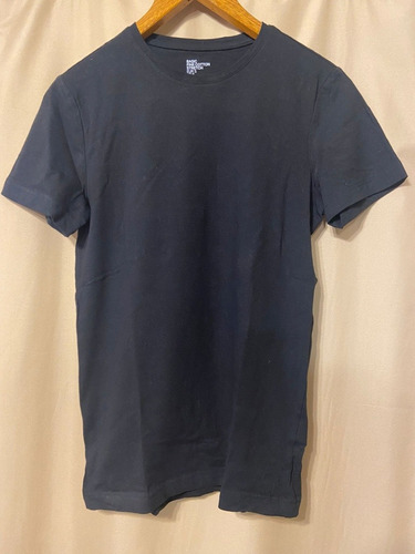 Remera H&m Basic Manga Corta, Nueva Sin Etiqueta 