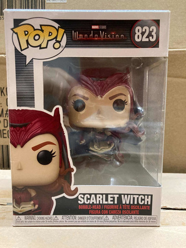 Scarlet Witch 823 Wandavision Marvel Funko Pop Original