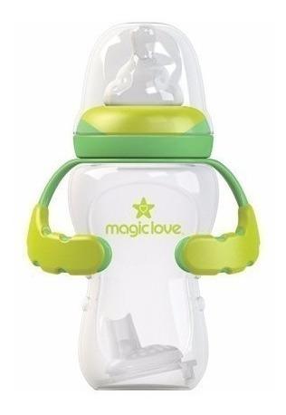 Tetero Magiclove Con Asa Verde 9oz