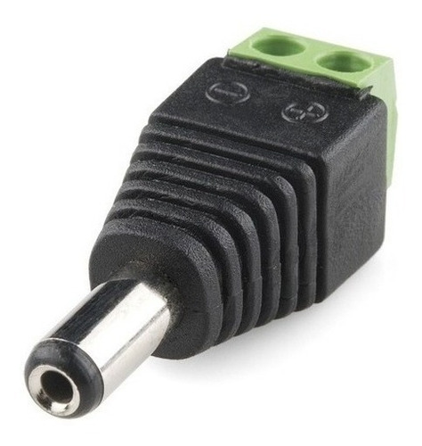 Pack De 18 Conector Dc Plug Macho Cctv Voltaje Camara 